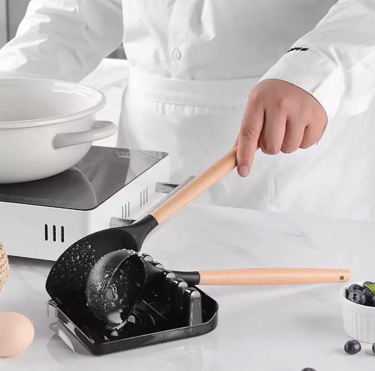 13pcs Silicone Kitchenware Heat Resistant Utensils Set With Spoon Holder, Non-Stick Heat Resistant Silicone Cookware Set, Silicone Cooking Utensils Set With Holder 13pcs Silicone Kitchenware Heat Resistant Utensils Set With Spoon Holder, Non-Stick Heat Resistant Silicone Cookware Set, Silicone Cooking Utensils Set With Holder